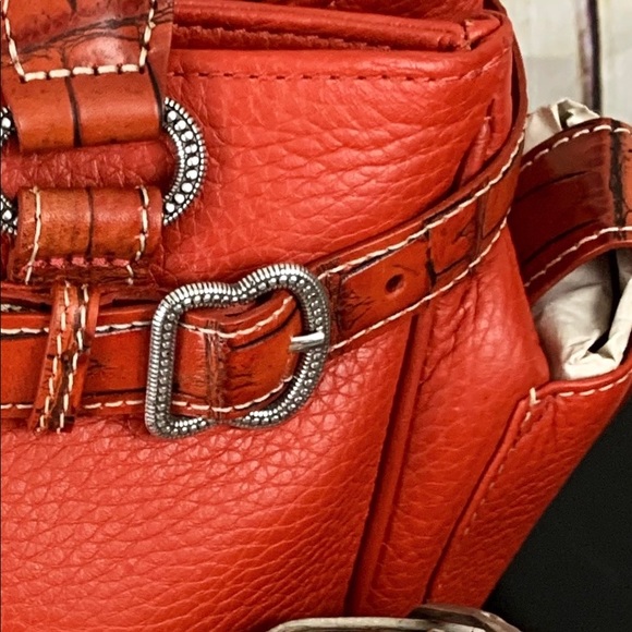 Brighton “Loretta” Leather Satchel - Picture 13 of 14